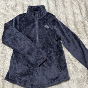 The North Face Indigo/Purple Full Zip Up Osito Fleece Women’s M